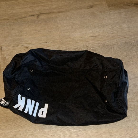 PINK Victoria's Secret Black Duffel Bag - Picture 2 of 7